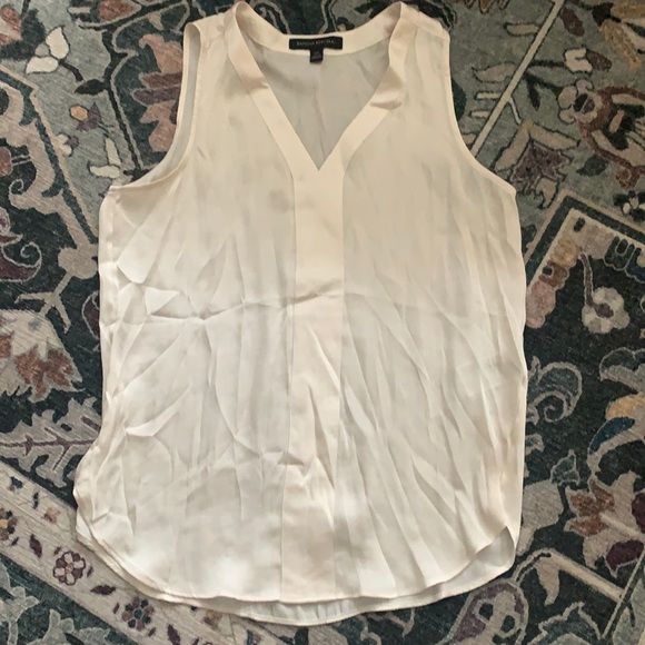 Banana Republic Cream Shirt XS - Picture 1 of 4